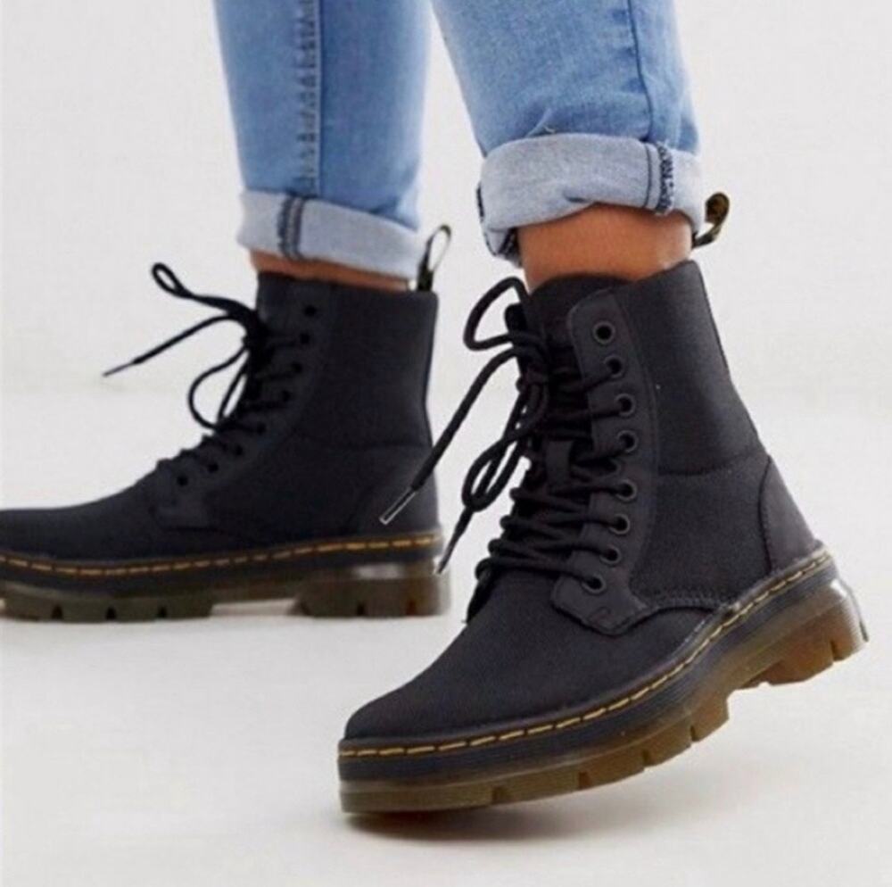 Dr. Martens Combs Extra Tough Poly Casual Boots Unisex Size US M 4 US L 5 EU 36